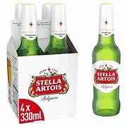 Stella  4pk bottle 330ml
