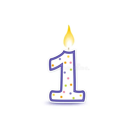 Birthday Candle 1