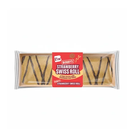 Bobbys Straw Swiss Roll