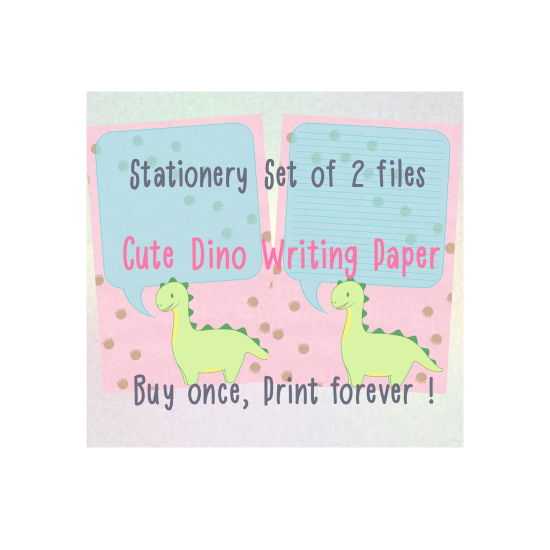 Dino 2 Sheets