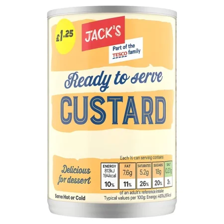 Jacks Rts Custard Pm129