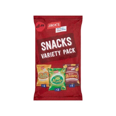 Jacks Variety Crisps Pm125