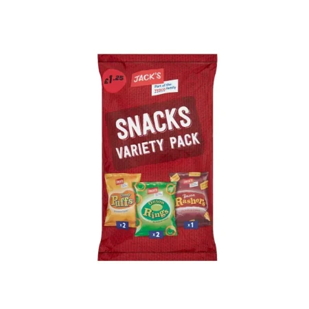 Jacks Variety Snacks Pm125