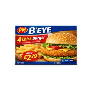 Pm B/Eye 4 Chk Burger -Ú2.79