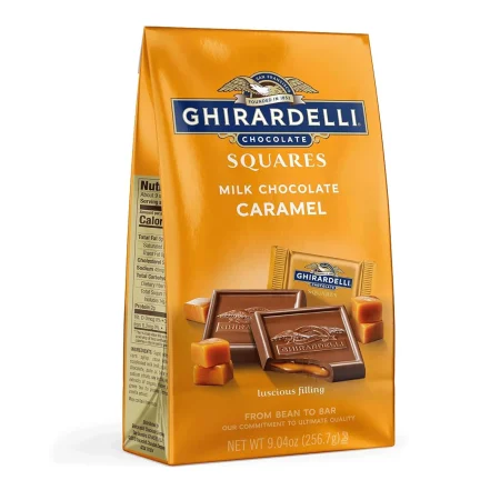 Squares Caramel Chocolate