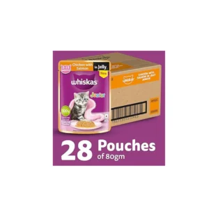 Whiskas Cat Tin Salmon/Jelly